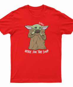 Baby Yoda Drinking Soup T-Shirt