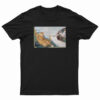 Cat Angelo Creation Of Adam T-Shirt