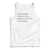 Combine Pasta With Water Tank Top