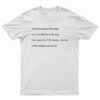 Combine Pasta With Water T-Shirt