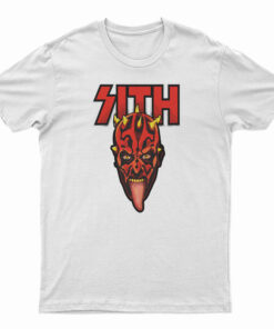 Darth Maul Sith Kiss Heavy Metal Parody T-Shirt