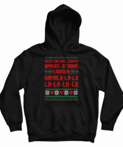 Deck The Halls With Smart Strong Women Kamala Hoodie