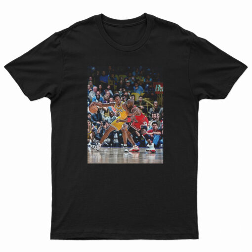 Duel Of Icons Michael Jordan Vs Kobe Bryant T-Shirt