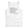 Every Teacher Deserves To Know The Science Of Reading Tank Top