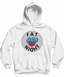 Fat Night Flaming Heart Hoodie