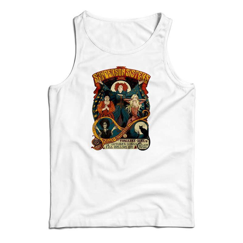 Hocus Pocus Sanderson Sisters Vintage Tour Tank Top