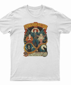 Hocus Pocus Sanderson Sisters Vintage Tour T-Shirt