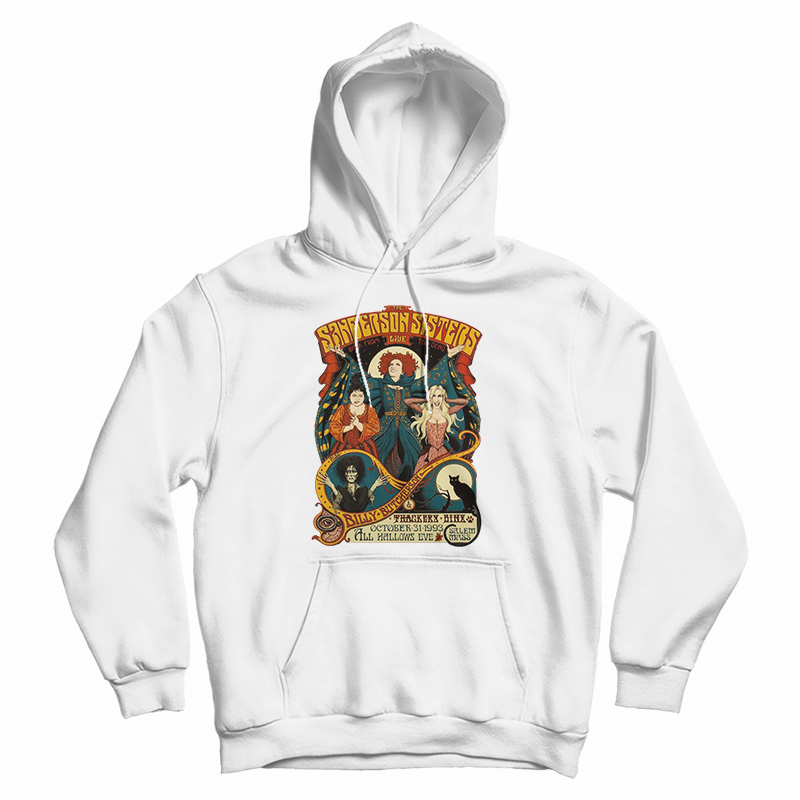 Hocus Pocus Sanderson Sisters Vintage Tour Hoodie