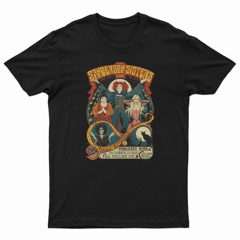 Hocus Pocus Sanderson Sisters Vintage Tour T-Shirt
