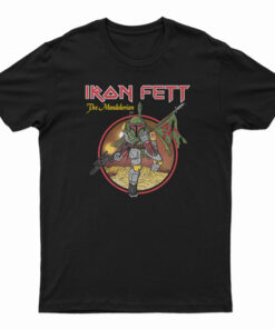 Iron Fett The Mandalorian Parody T-Shirt