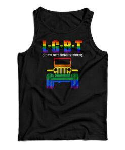 Jeep LGBT Let’s Get Bigger Tires Tank Top