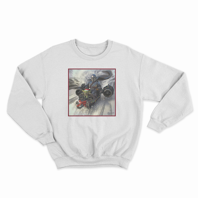 Mandalorian Holiday Card Sweatshirt