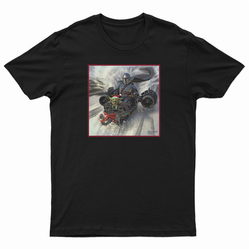 Mandalorian Holiday Card T-Shirt