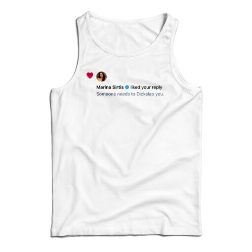 Marina Sirtis Liked Your Reply Tank Top