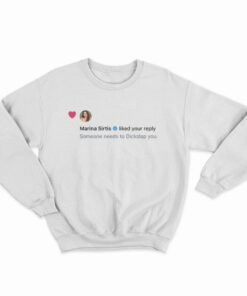 Marina Sirtis Liked Your Reply Sweatshirt