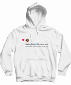 Marina Sirtis Liked Your Reply Hoodie