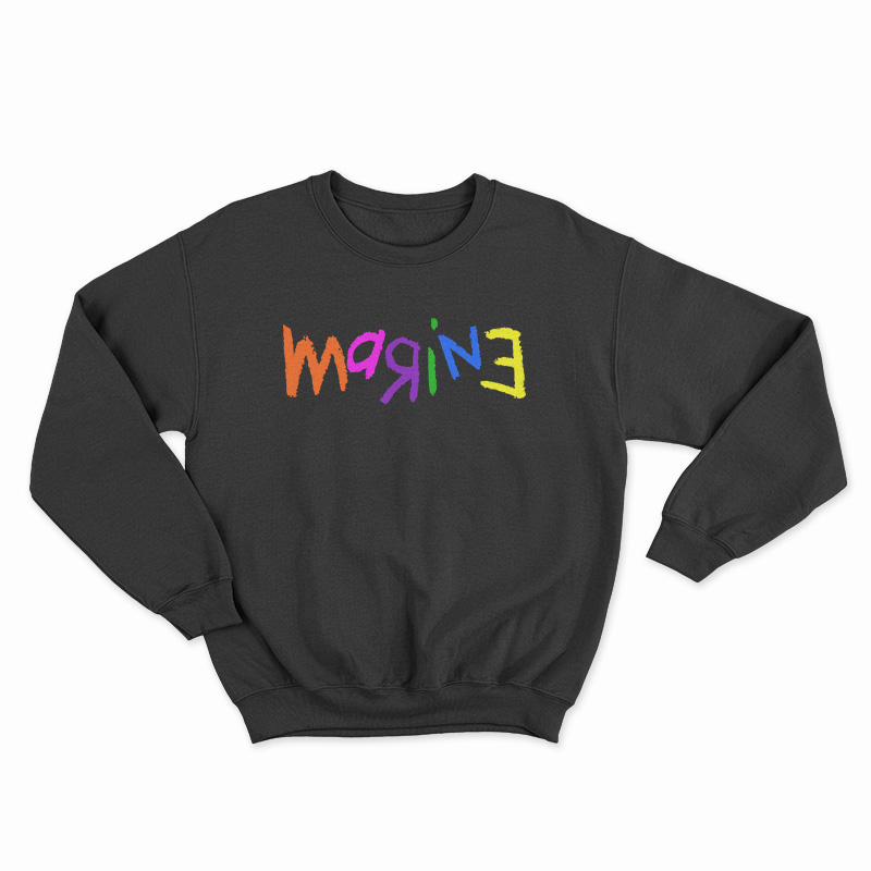 Marine Full Color Crayon Sweatshirt
