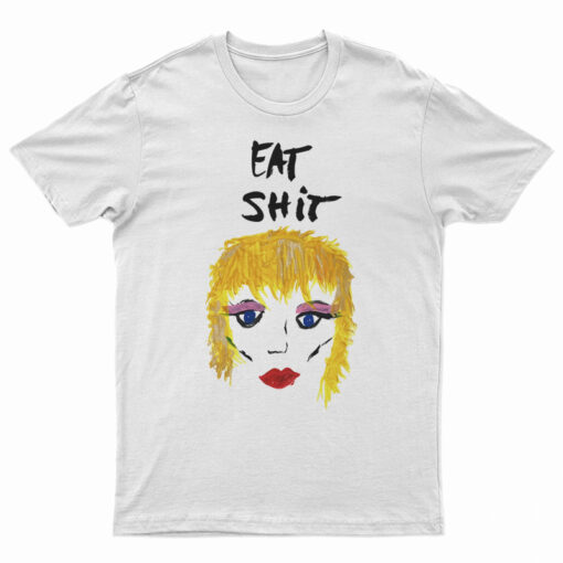 Miley Cyrus Eat Shit Portrait T-Shirt