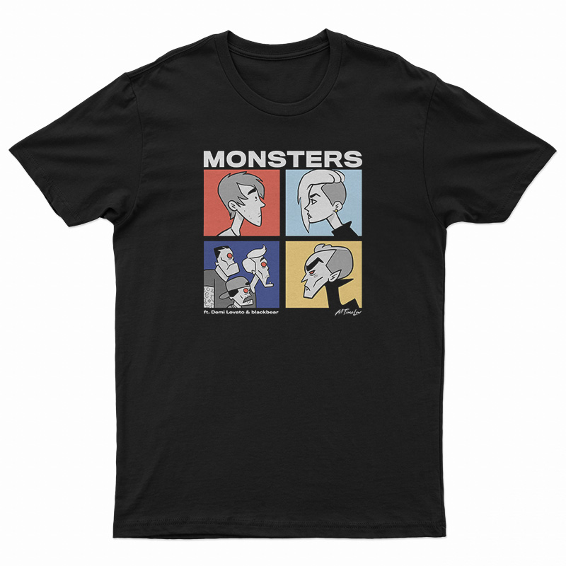 Monsters Ft Demi Lovato And Blackbear T-Shirt