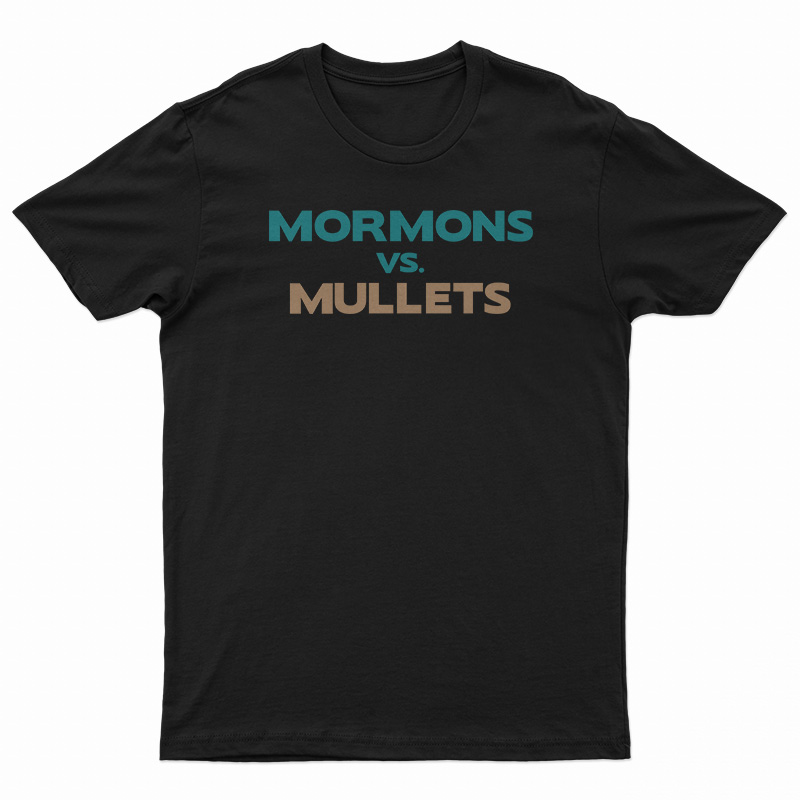 Mormons Vs Mullets T-Shirt