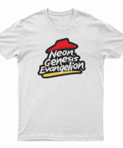 Neon Genesis Evangelion X Pizza Hut T-Shirt