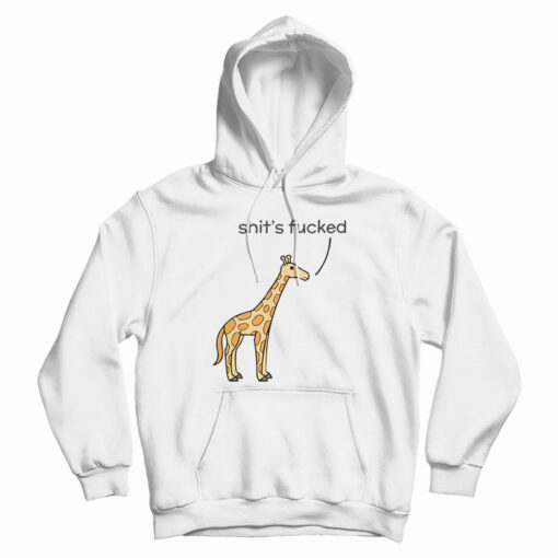 Shit's Fucked Giraffe Hoodie