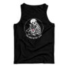 Skeleton Hug Pitbull You Make Me Feel Alive Tank Top
