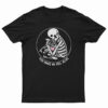 Skeleton Hug Pitbull You Make Me Feel Alive T-Shirt