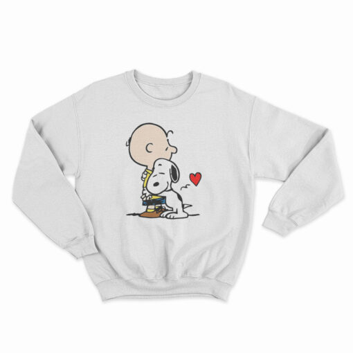 Snoopy Hug Charlie Brown Sweatshirt