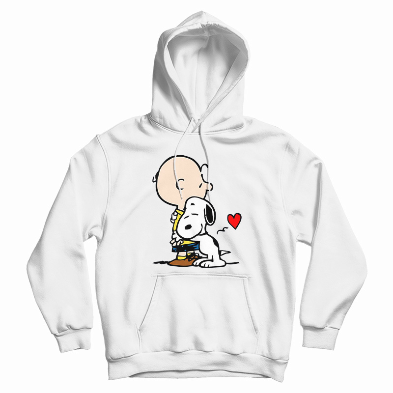 Snoopy Hug Charlie Brown Hoodie For UNISEX - Digitalprintcustom.com