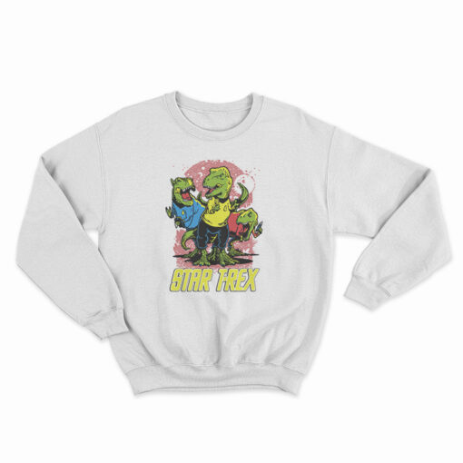 Star T-Rex Dinosaur Sweatshirt