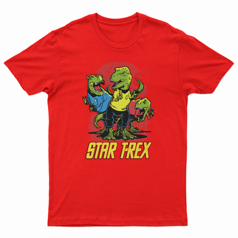 Star T-Rex Dinosaur T-Shirt