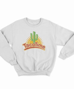 Taco Time Fast Food Restaurant Logo Sweatshirt
