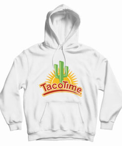 Taco Time Fast Food Restaurant Logo Hoodie