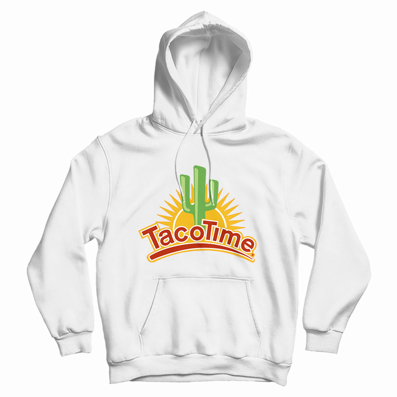 Taco Time Fast Food Restaurant Logo Hoodie