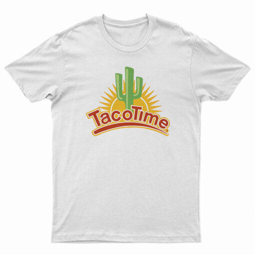 Taco Time Fast Food Restaurant Logo T-Shirt