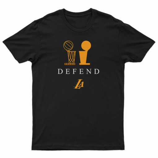 Trophy Defend Lakers Los Angeles T-Shirt
