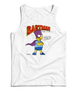 BARTMAN The Simpsons 1989 Tank Top