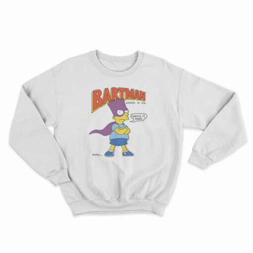 BARTMAN The Simpsons 1989 Sweatshirt