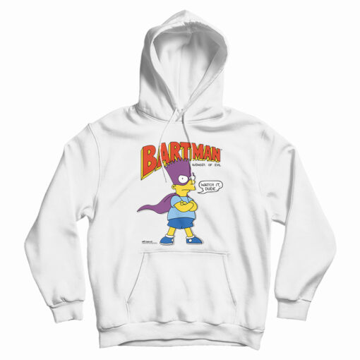 BARTMAN The Simpsons 1989 Hoodie