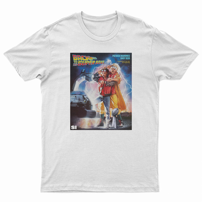 Back To The Super Bowl Parody T-Shirt