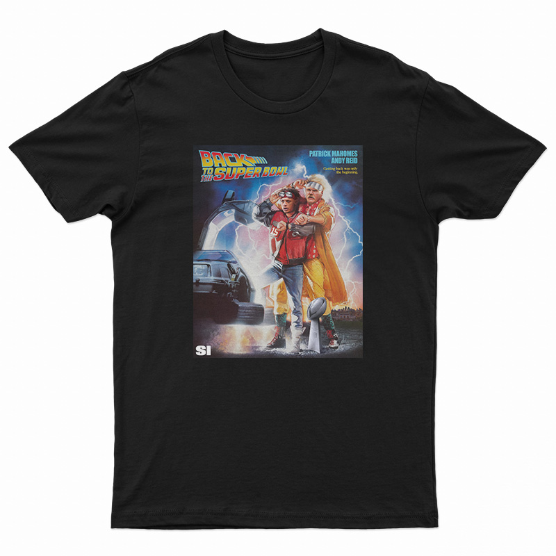 Back To The Super Bowl Parody T-Shirt
