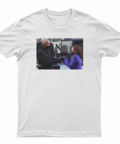 Barack Obama Greeting Vice President Kamala Harris T-Shirt