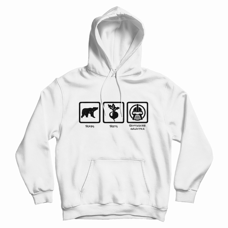 Bears Beets Battlestar Galactica Hoodie