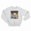 Bugs Bunny Vs Homer Simpson Sweatshirt
