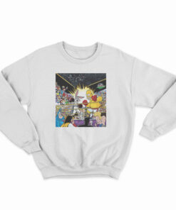 Bugs Bunny Vs Homer Simpson Sweatshirt