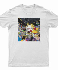 Bugs Bunny Vs Homer Simpson T-Shirt