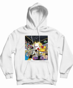 Bugs Bunny Vs Homer Simpson Hoodie