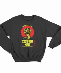 Cobra Kai Strike First Strike Hard No Mercy Sweatshirt