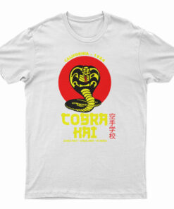 Cobra Kai Strike First Strike Hard No Mercy T-Shirt